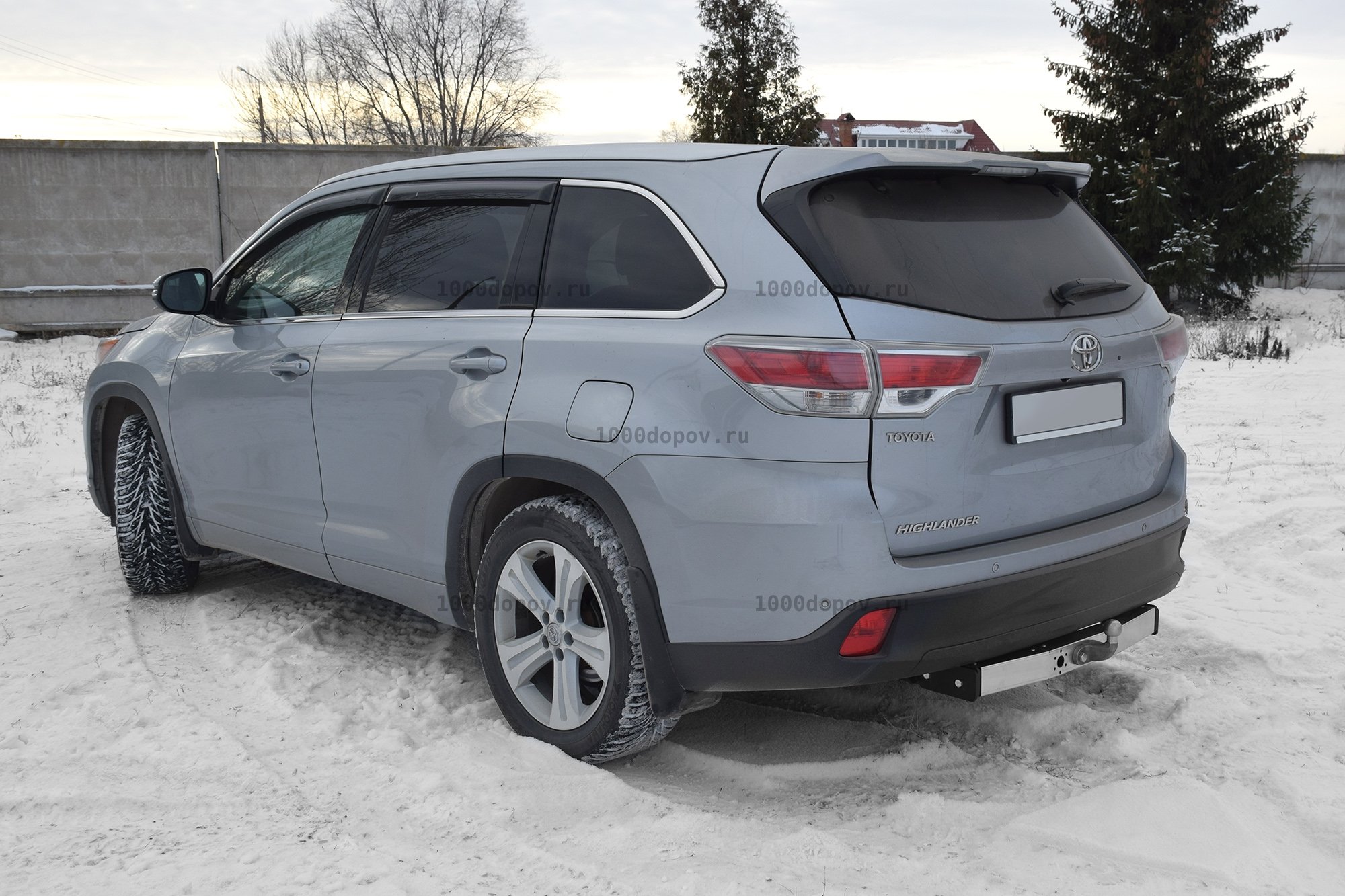 Фаркоп PT GROUP THL-13-991224.00 Toyota Highlander (XU50) 2013-2020 (нерж. накладка) — рисунок 7