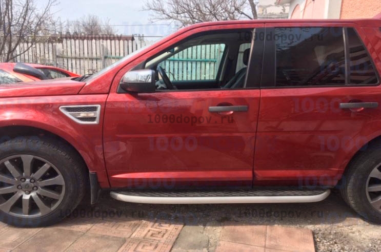 Пороги подножки на Land Rover Freelander 2 2006-2015 — рисунок 19
