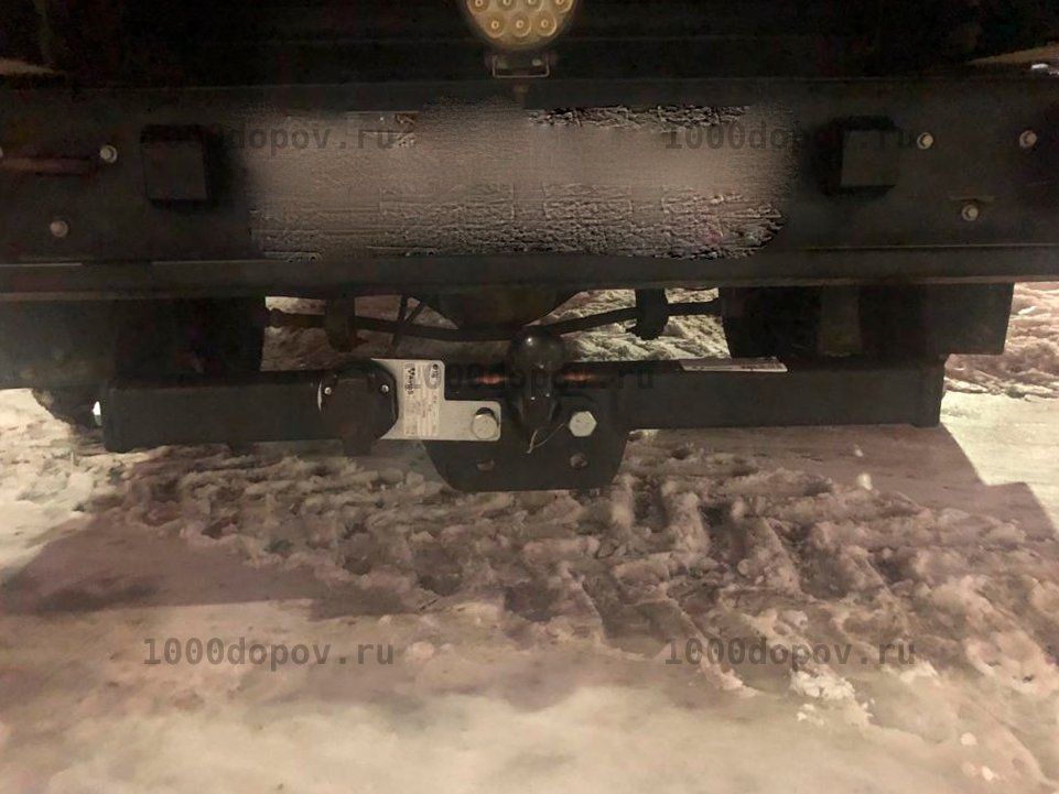 Фаркоп Avtos FD 34 Ford Transit 2000-2014 шасси — рисунок 10