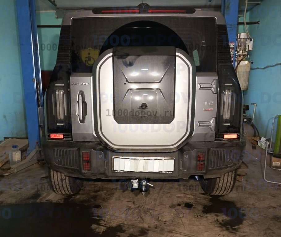 Фаркоп Leader Plus J203-E на Jetour T2 2024 - н.в. (кроме Автотор) — рисунок 6