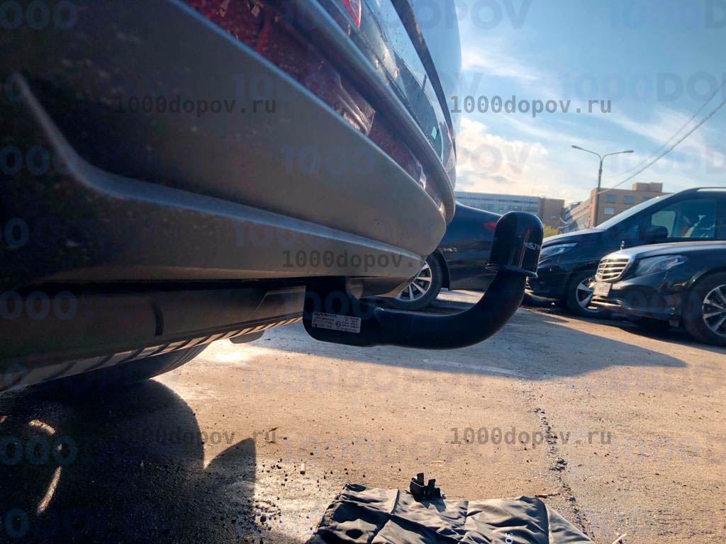 Фаркоп Steinhof V-163 Volkswagen Touareg 2018-н.в. (быстросъемный) — рисунок 4