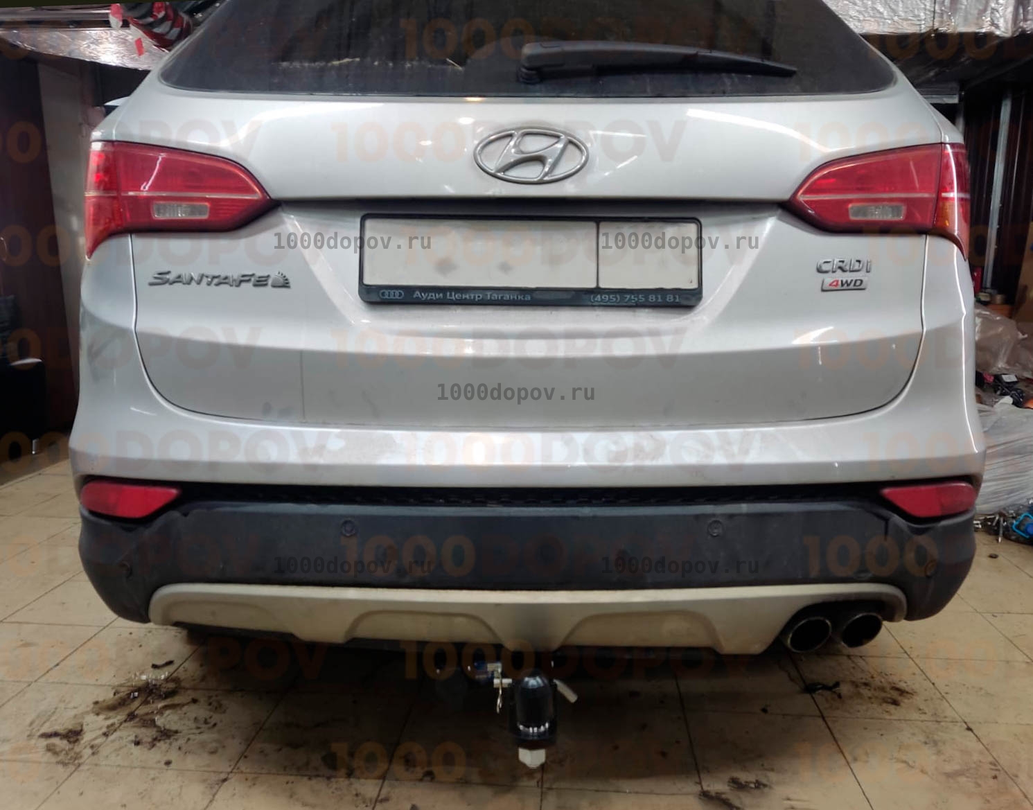 Фаркоп BERG F.2316.002 Hyundai Santa Fe 2012-2021 — рисунок 4