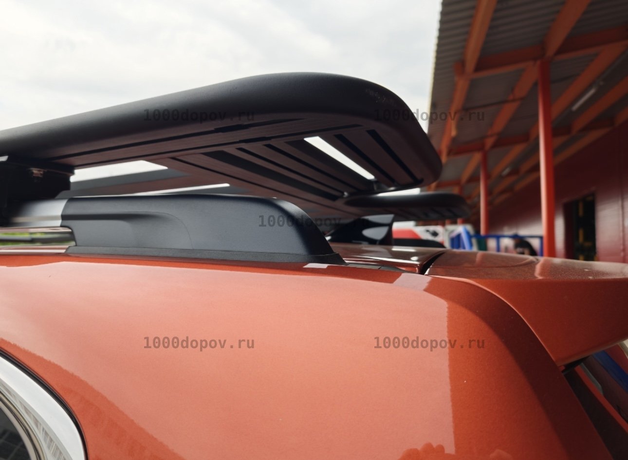Багажник - корзина для Haval Dargo 2022-н.в черная — рисунок 5