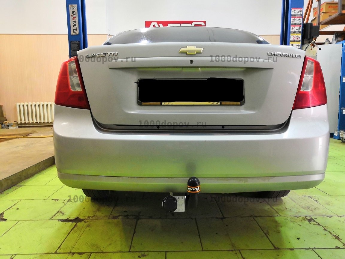 Фаркоп Avtos DW 07 Chevrolet Lacetti седан 2004-2012 — рисунок 1