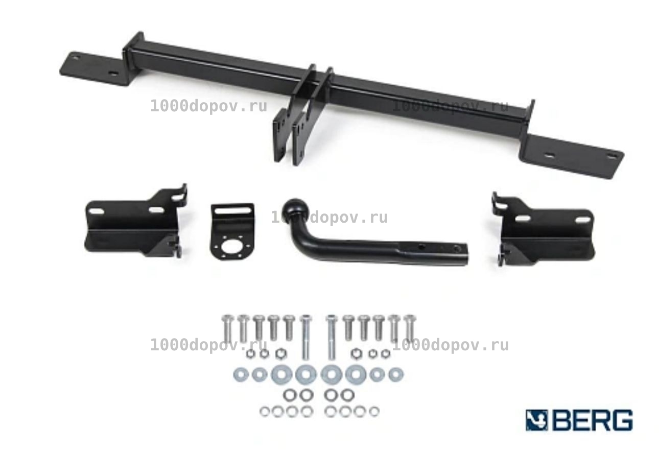 Фаркоп BERG F.2313.001 Hyundai Solaris 1 2010-2017 — рисунок 9