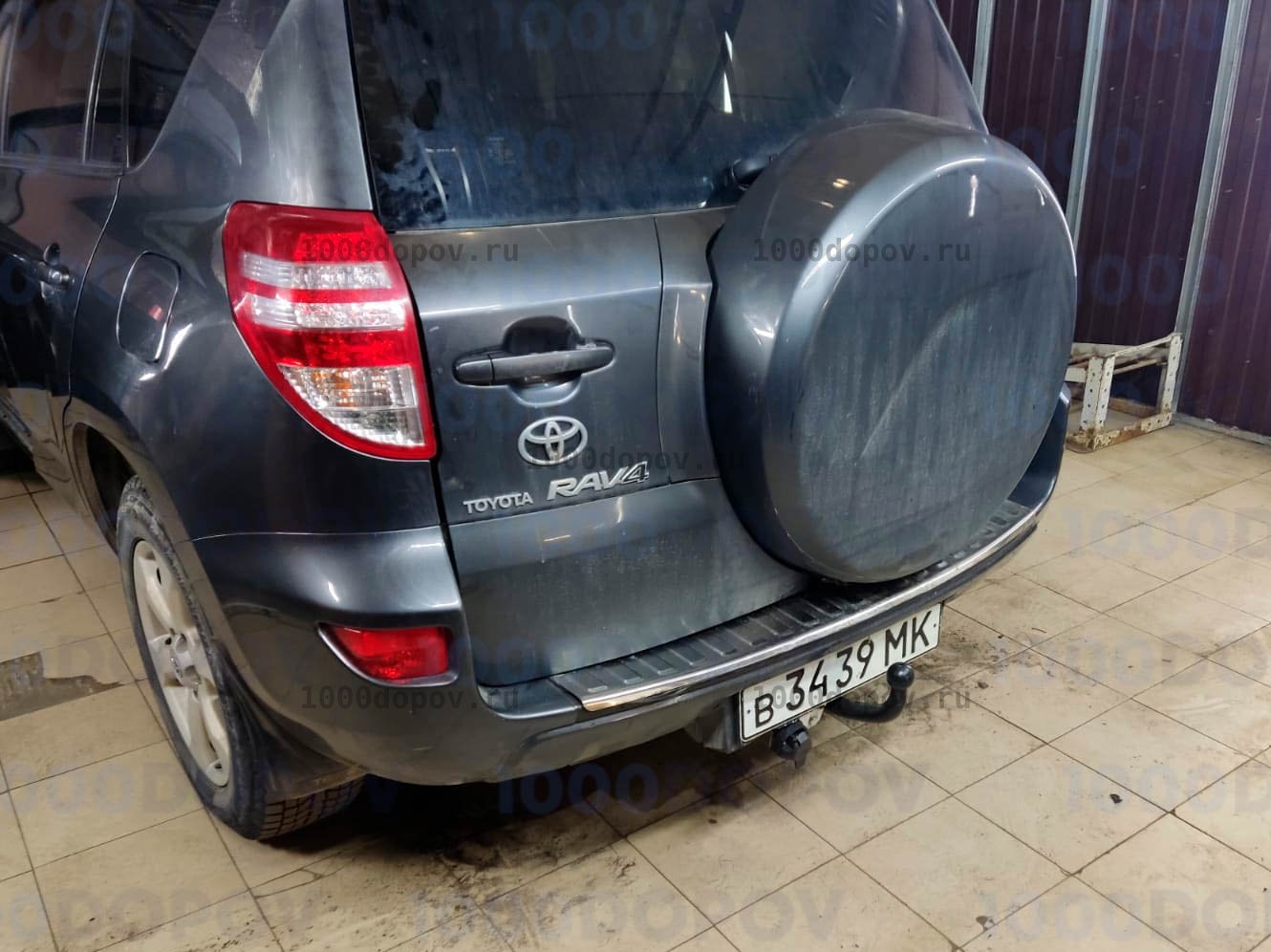 Фаркоп Трейлер 7830 Toyota RAV4 2007-10/2012 (кроме 2,4 л и длинной базы) — рисунок 9