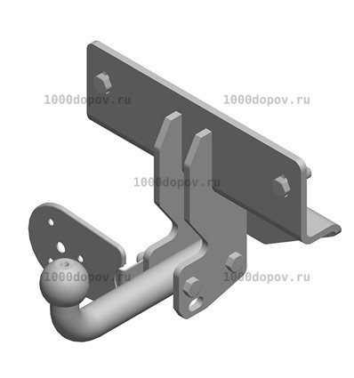 Фаркоп Avtos TD 113 TagAZ Tager 2008-2014 — рисунок 2