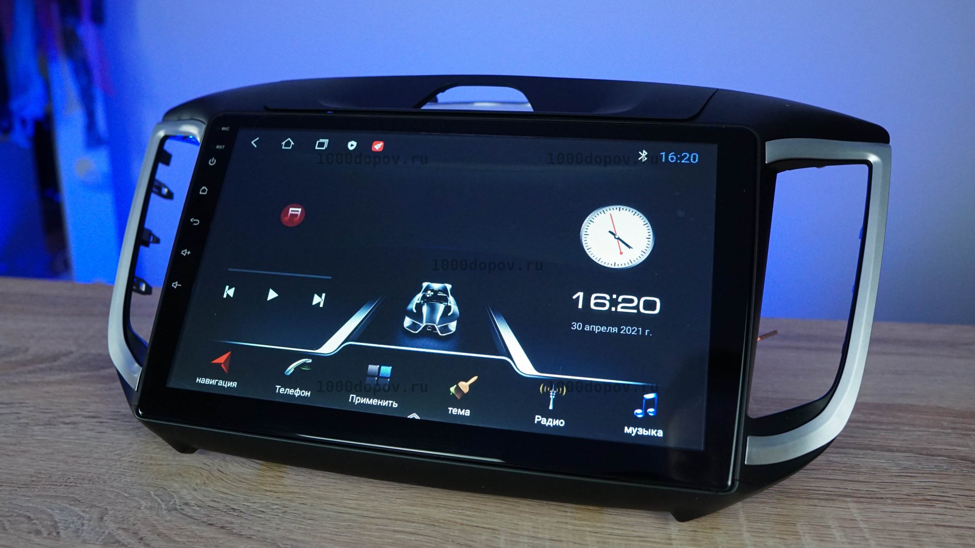 Штатная магнитола на Hyundai Creta 2016-2021 Android — рисунок 1