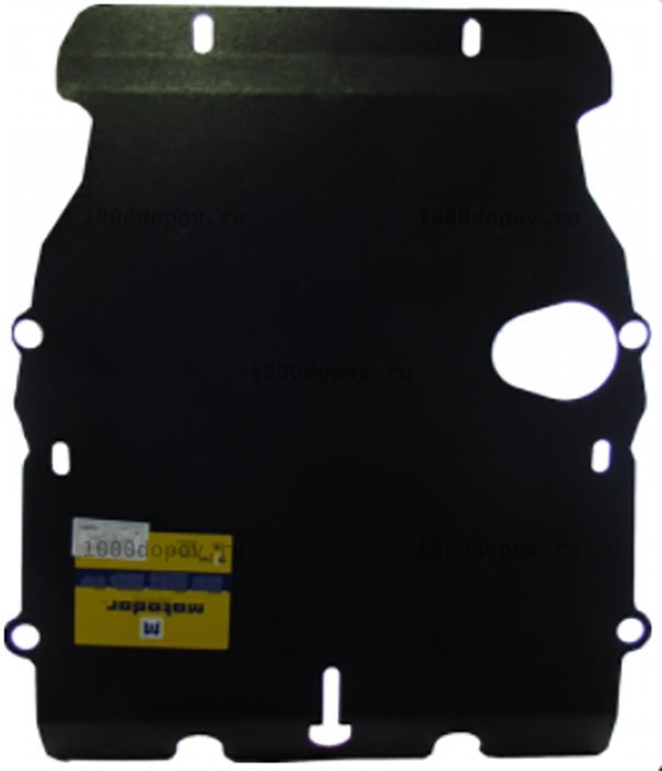 Защита Motodor 13203 Land Rover Range Rover 2009-2013 (Картер, Кпп, Разд. коробка,  Радиатор) — рисунок 2
