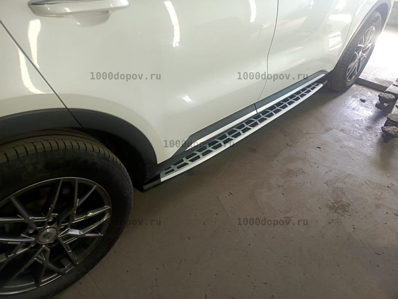 Пороги подножки на KIA Sorento 2021-2024 — рисунок 10