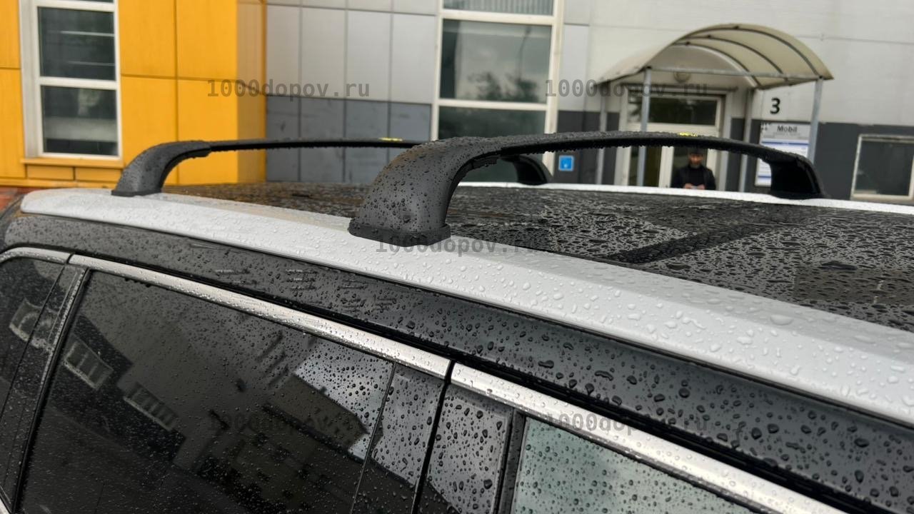 Багажник на рейлинги Toyota Highlander (XU50) 2013-2020 черный — рисунок 18