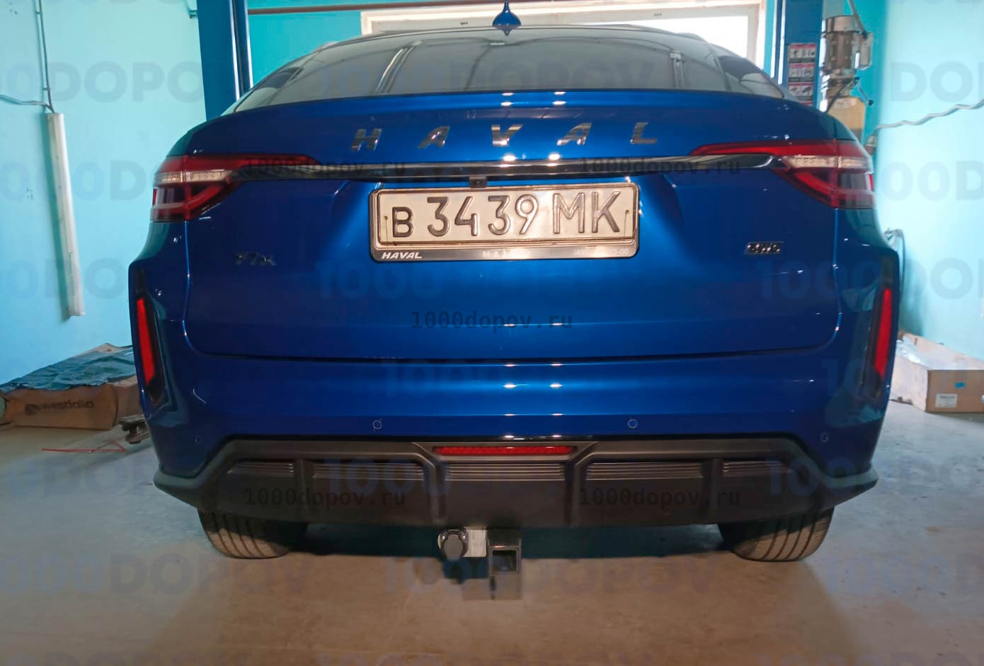 Фаркоп Avtos HV 03B  для HAVAL F7, F7X с 2019-2024 — рисунок 11