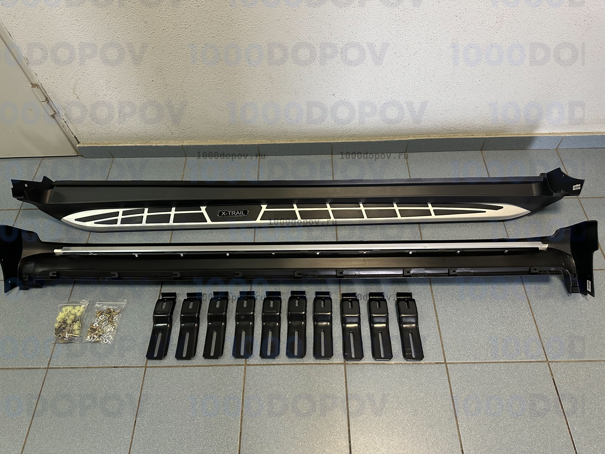 Пороги подножки на Nissan X-Trail T32 2014-н.в. — рисунок 4