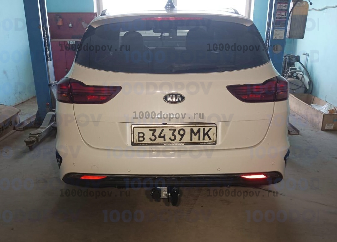 Фаркоп Leader Plus K125-A Kia Ceed/ PROCeed III (CD) (универсал) 2018-н.в. — рисунок 5