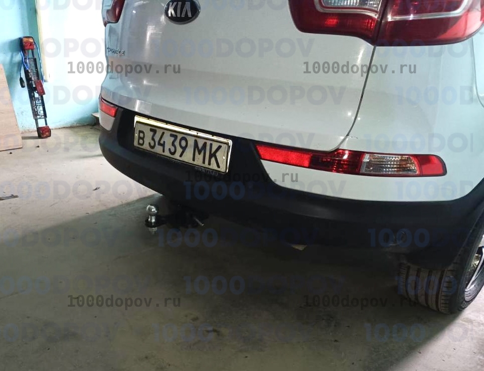 Фаркоп Leader Plus K112-E Kia Sportage (SL) 2010-2016 — рисунок 1