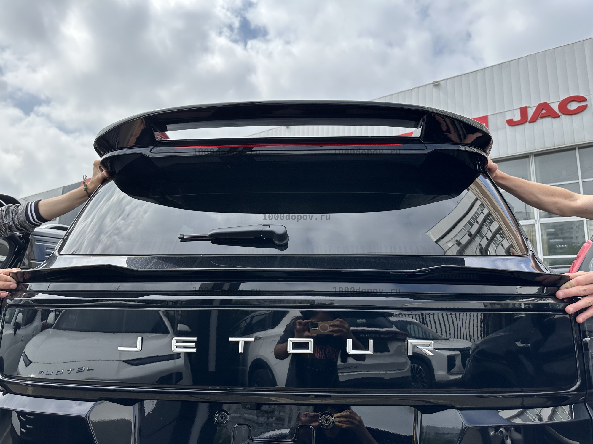 Спойлер на крышку багажника Jetour T1 2025-н.в — рисунок 3