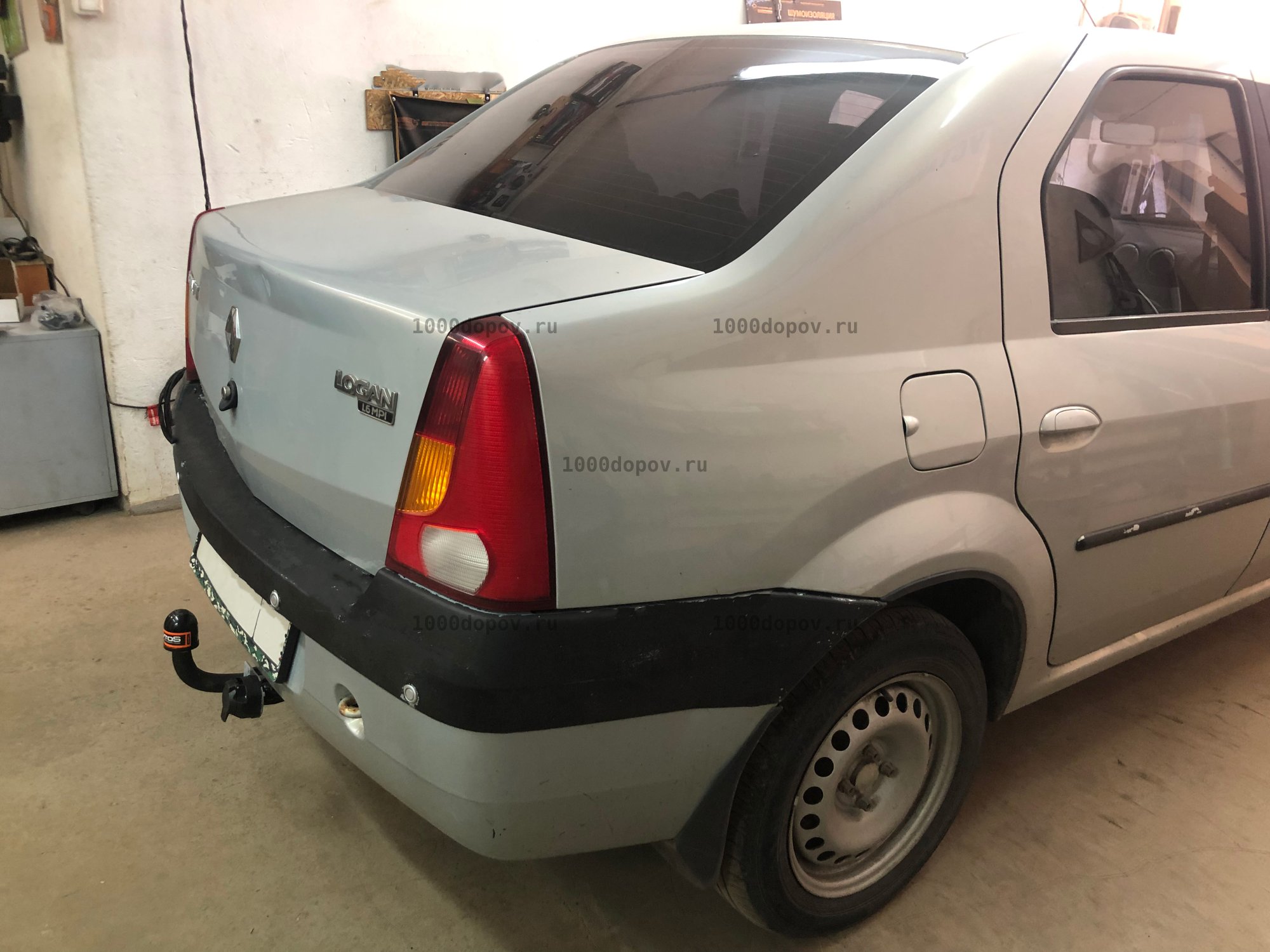 Фаркоп Avtos RN 15 Renault Logan 1 2004-2014 — рисунок 22