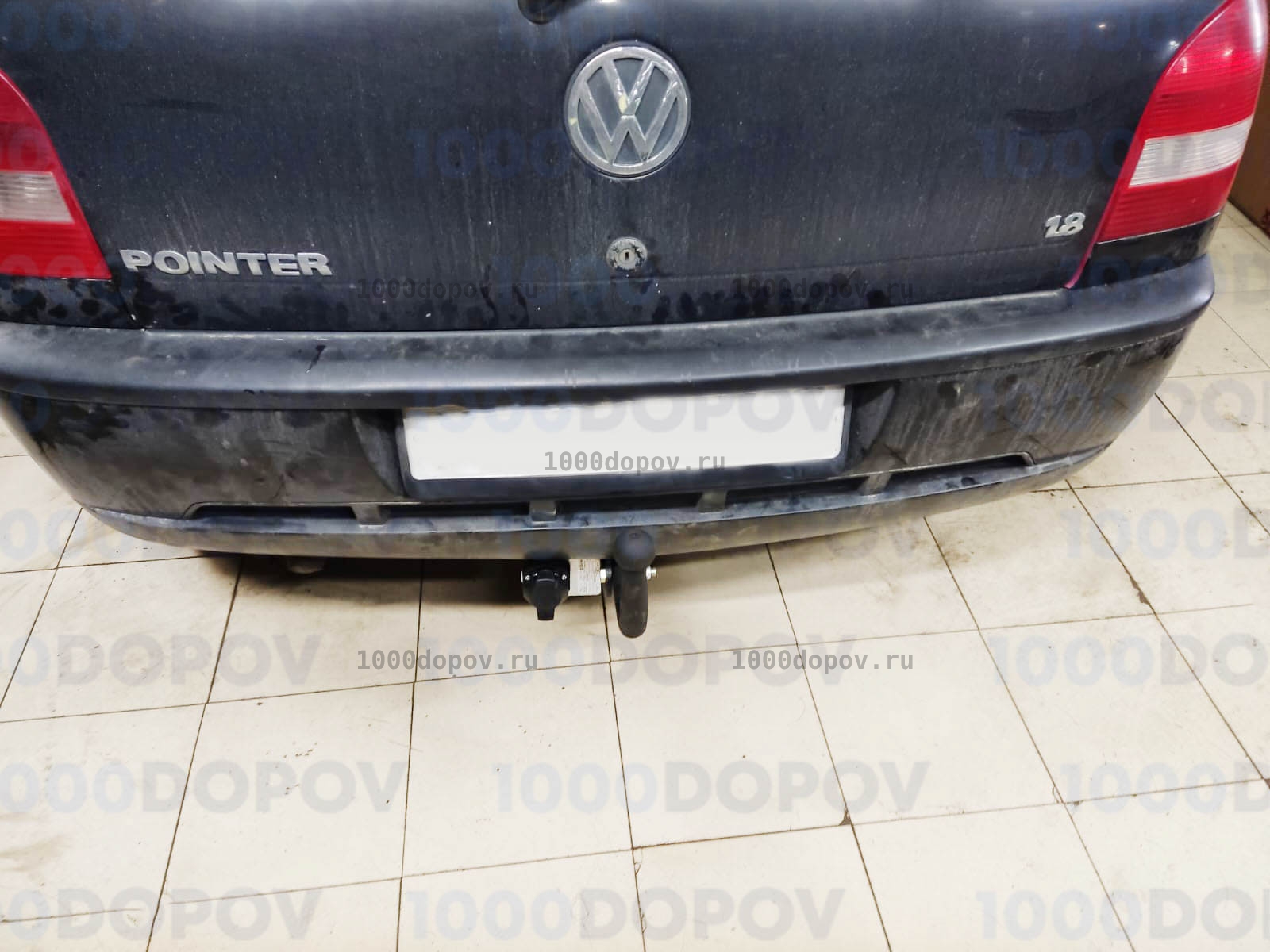 Фаркоп Avtos VW 18 Volkswagen Pointer 2004-2009 — рисунок 3