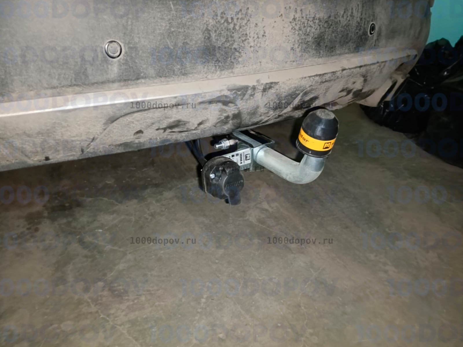 Фаркоп Motodor 90908-A Hyundai Santa Fe 2012-2018 (оцинк. шар) — рисунок 4