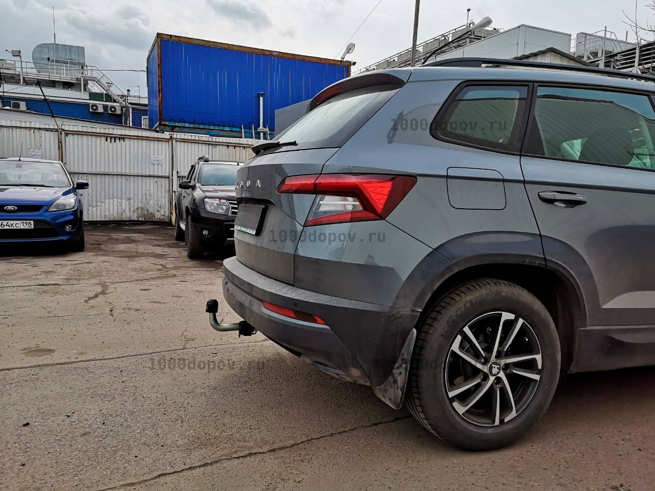 Фаркоп Motodor 92305-A Skoda Karoq 2020-н.в. (оцинк. шар) — рисунок 1