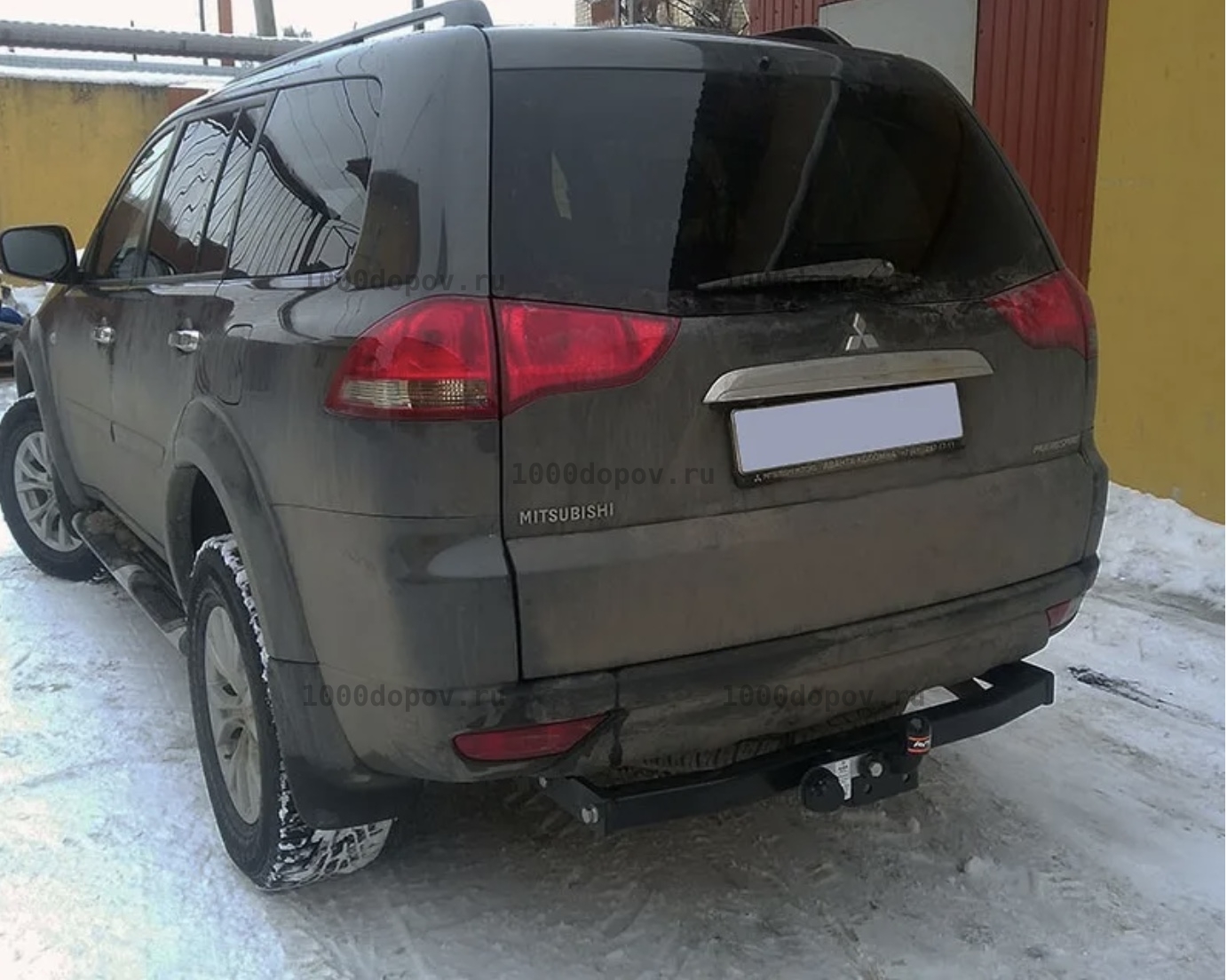 Фаркоп Avtos MI 20 Mitsubishi Pajero Sport 2 2008-2015 — рисунок 1