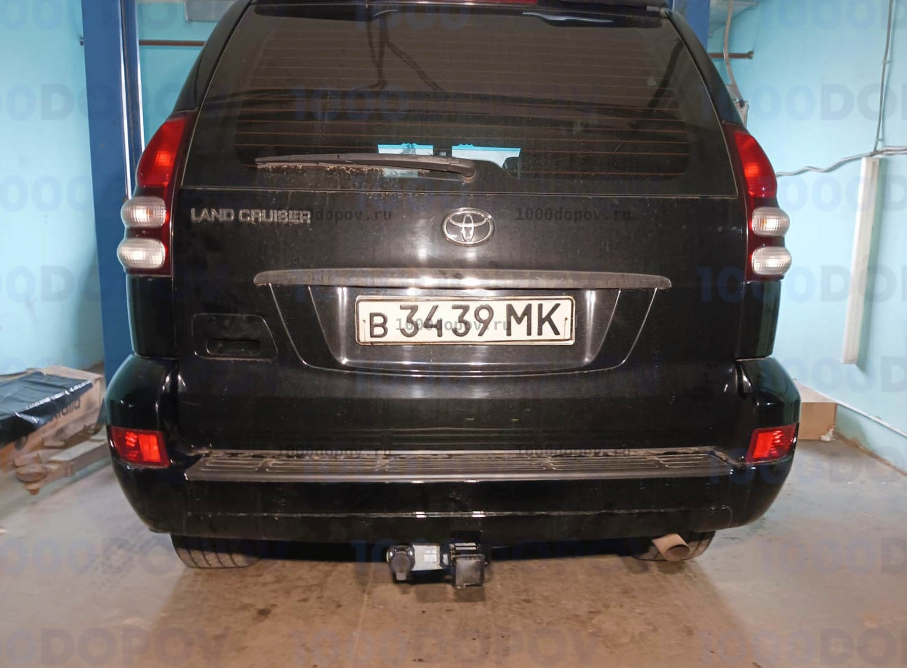 Фаркоп Leader Plus T123-E Toyota Land Cruiser Prado (J120/J150) 2002-н.в. — рисунок 5