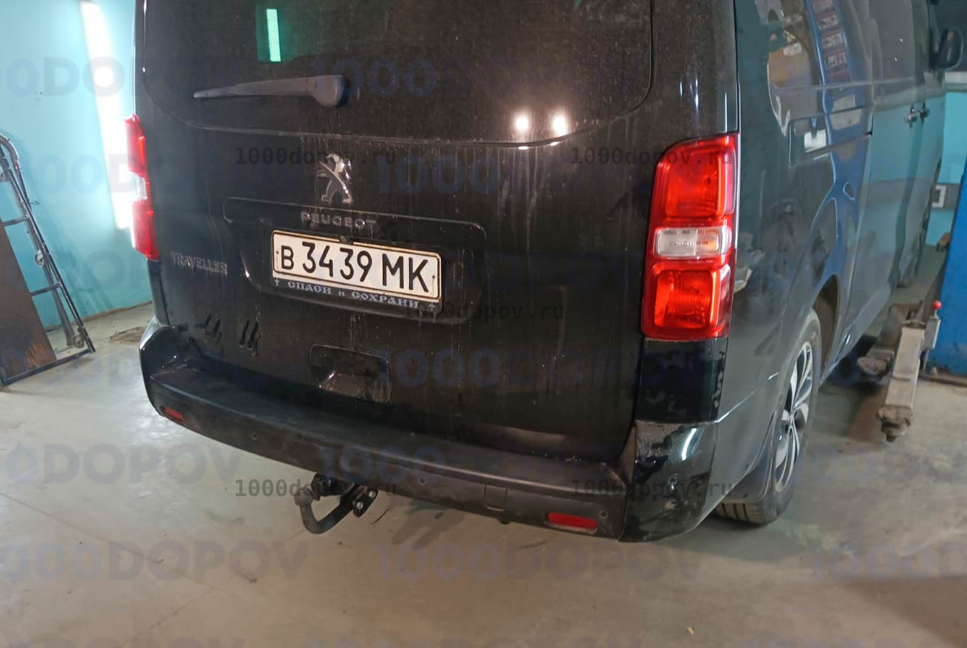 Фаркоп Avtos CN 02 Peugeot Expert, Traveller 2016- — рисунок 9