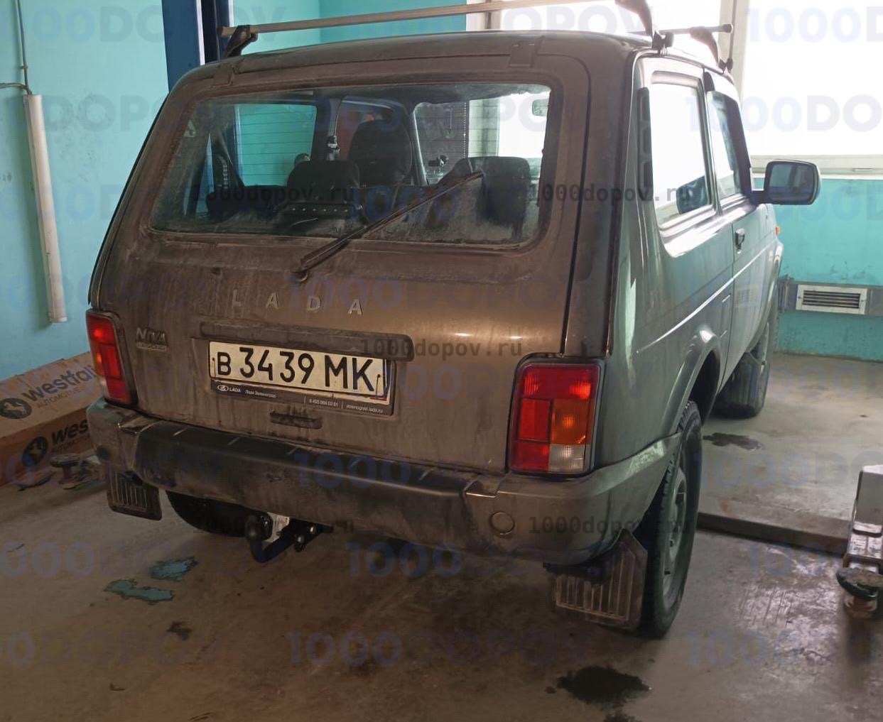 Фаркоп Avtos VAZ-63 ВАЗ 2121 Нива Urban без ГБО с 2014- — рисунок 8