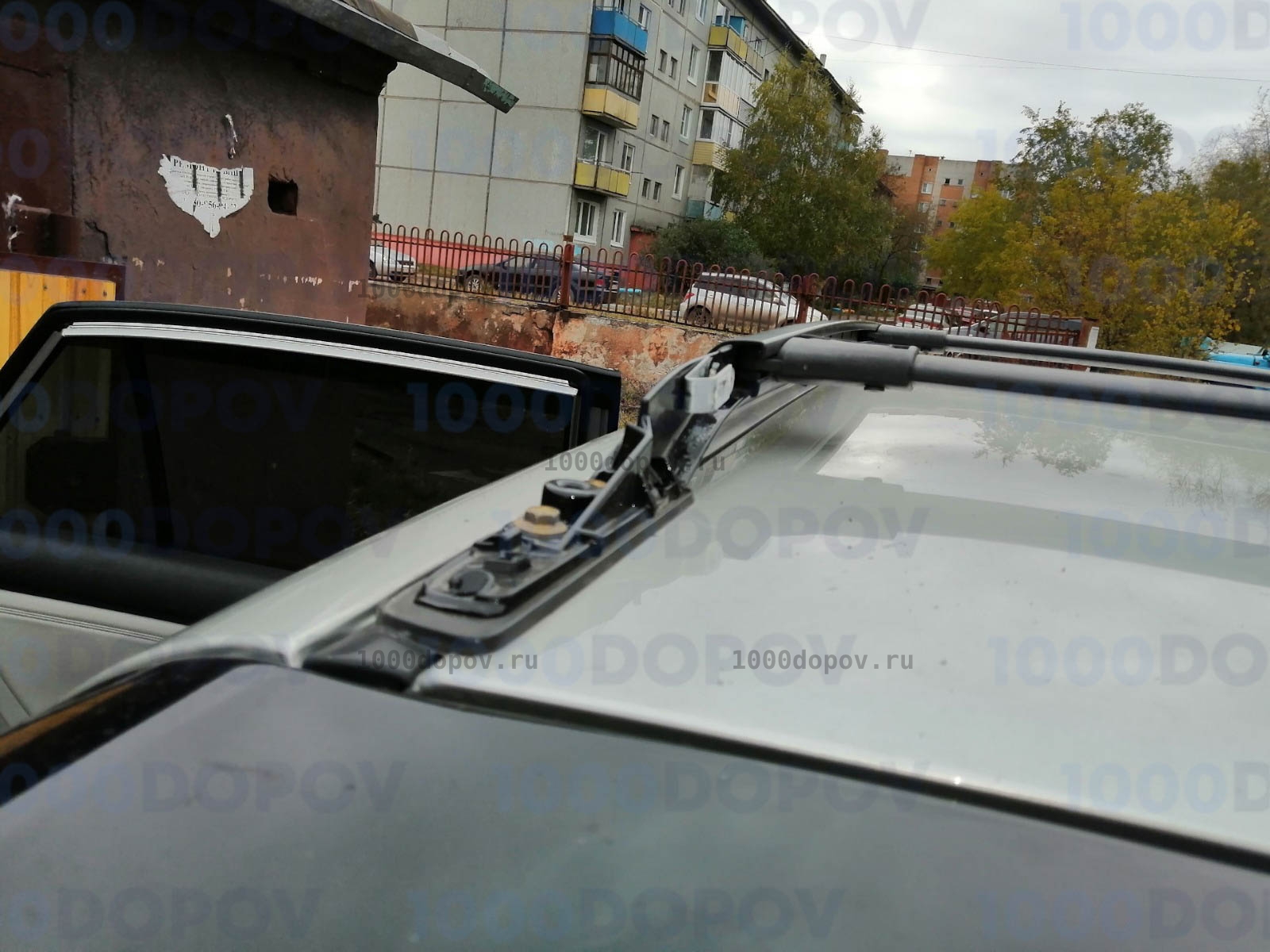 Багажник на рейлинги Toyota Rav4 2006-2013 штатный — рисунок 3