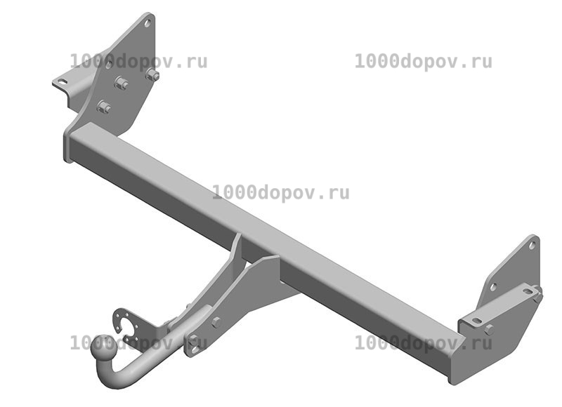 Фаркоп Avtos MI 26 Mitsubishi Pajero 4 2007-н.в. — рисунок 12