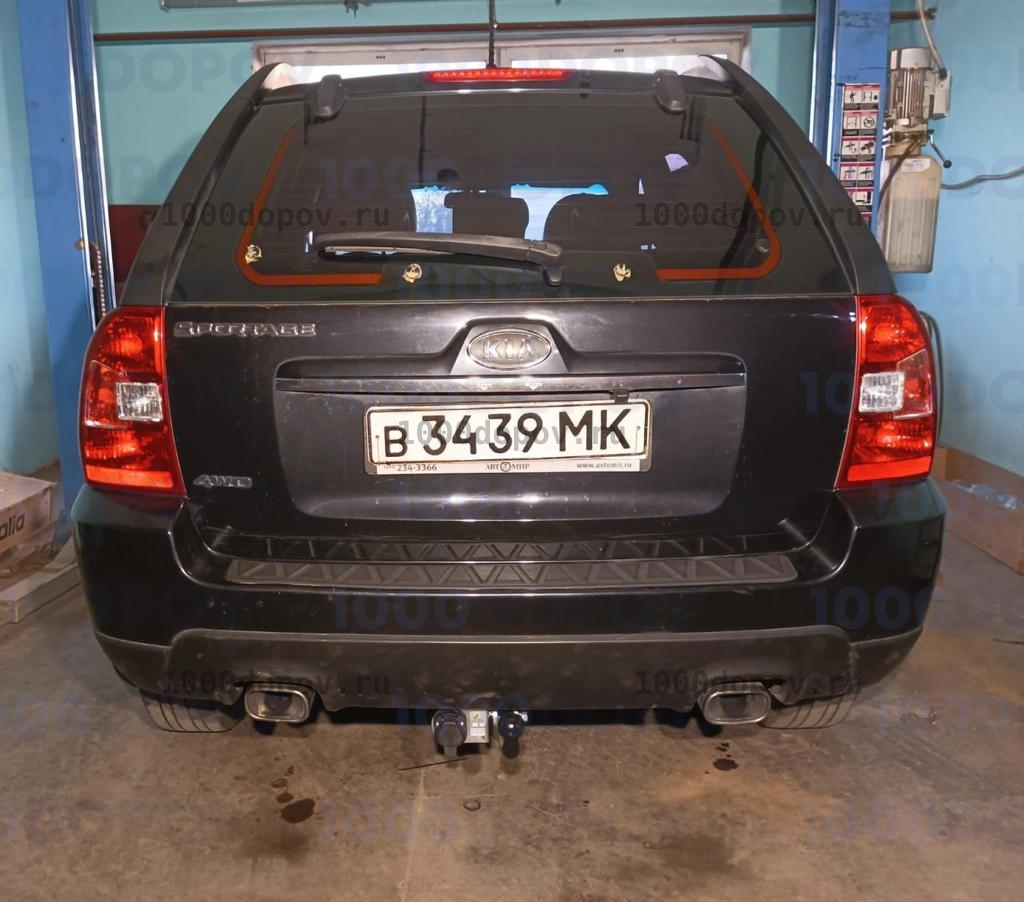 Фаркоп Leader Plus H204-A Kia Sportage (JE) 2005-2010 — рисунок 2