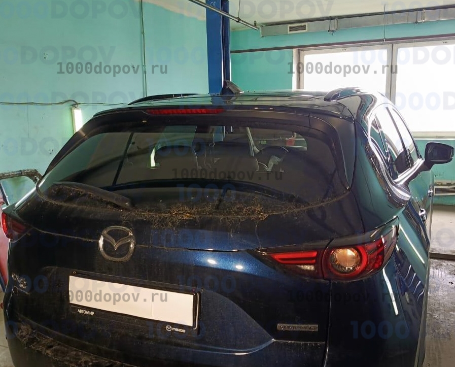 Рейлинги Mazda CX-5 2017-н.в. черные (кроме китайской версии) — рисунок 2