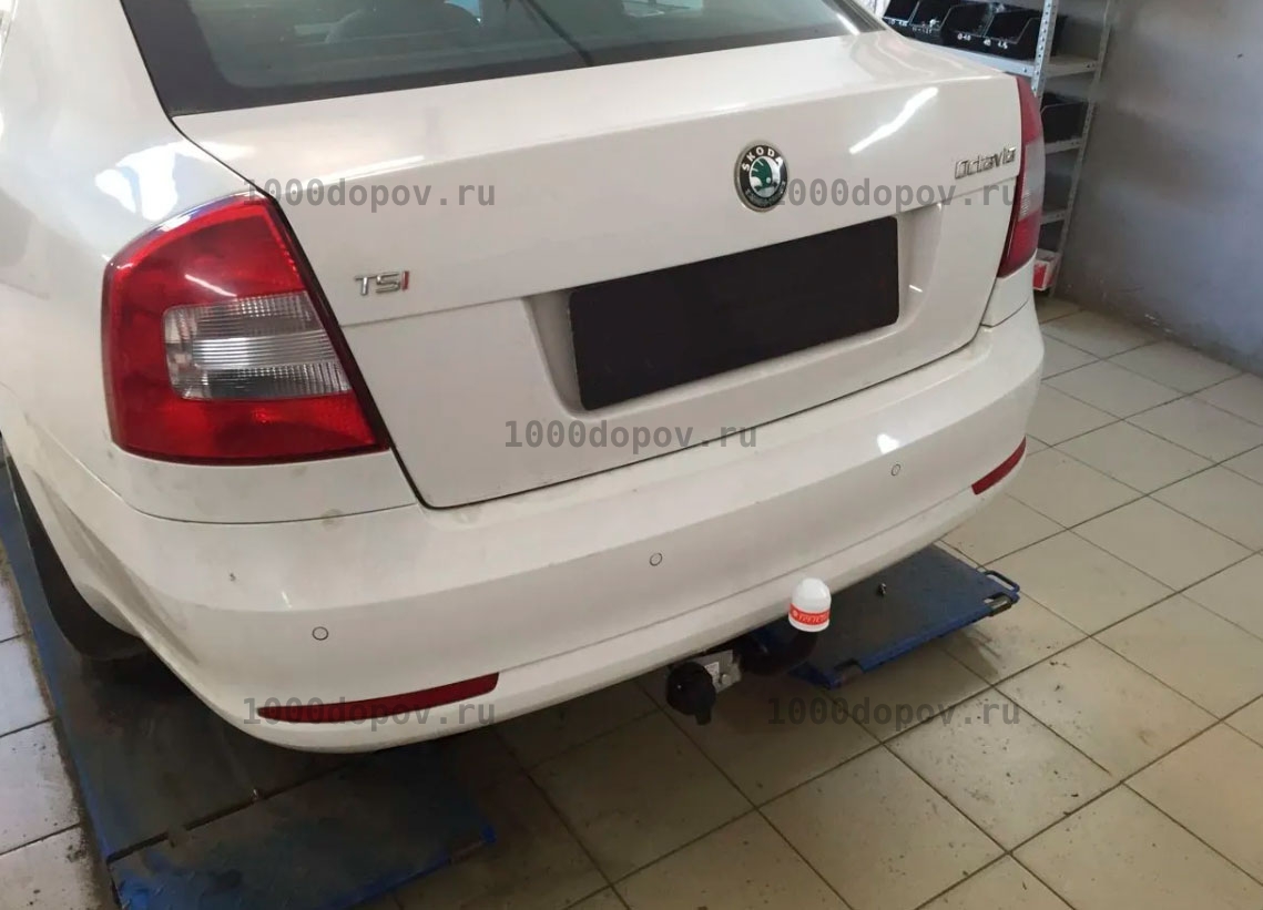 Фаркоп Трейлер 9710 Skoda Octavia 2 A5 2009-2012 (кроме Octavia Tour) — рисунок 7