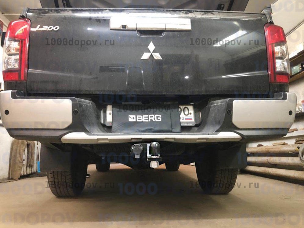 Фаркоп BERG F.4014.001 Mitsubishi L200 2018-н.в.(кроме AdBlue) — рисунок 5