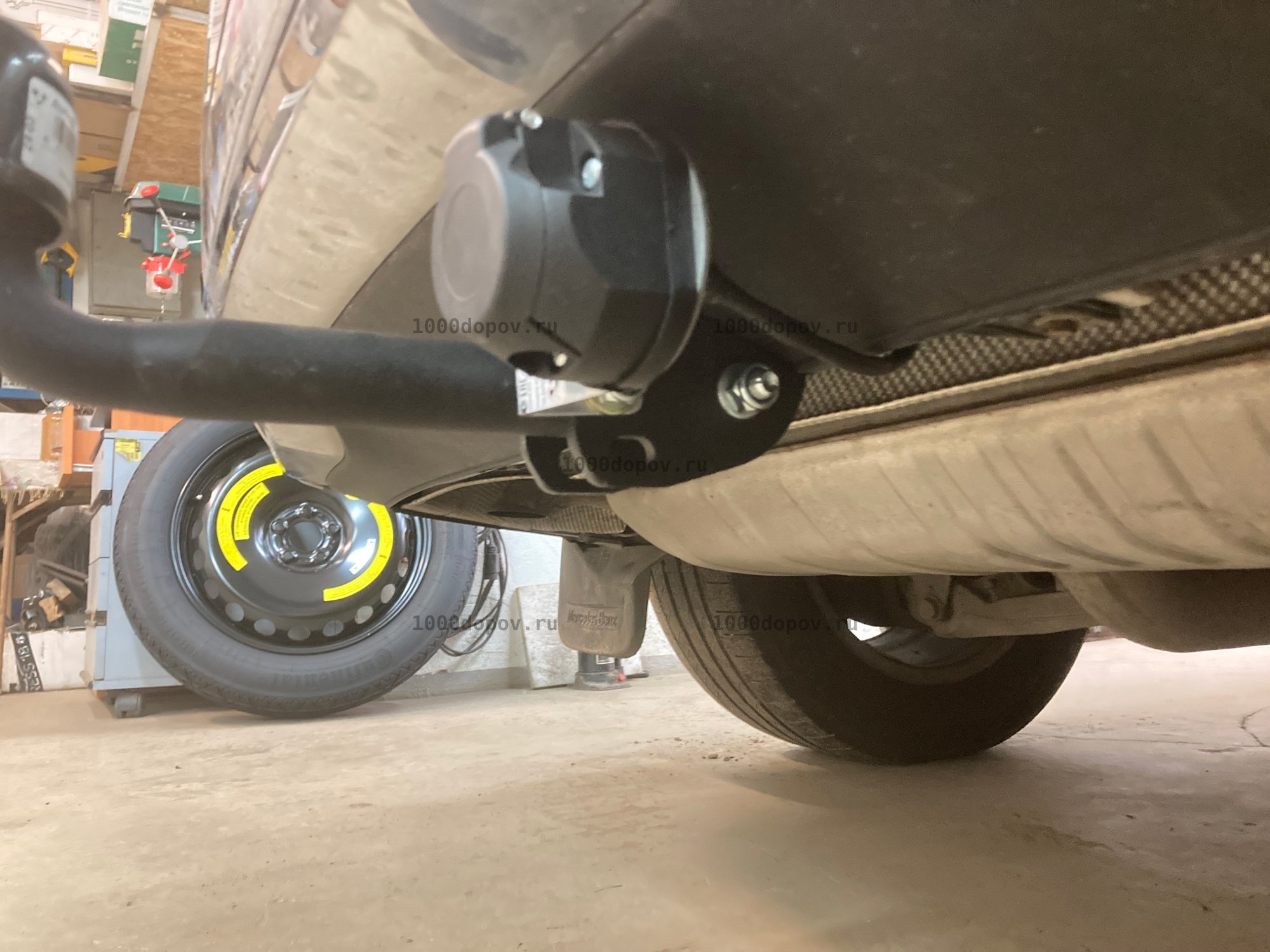 Фаркоп Avtos MB 07 Mercedes GL (x164) 2005 - 2012, GL (x166) 2012 - 2016 — рисунок 20