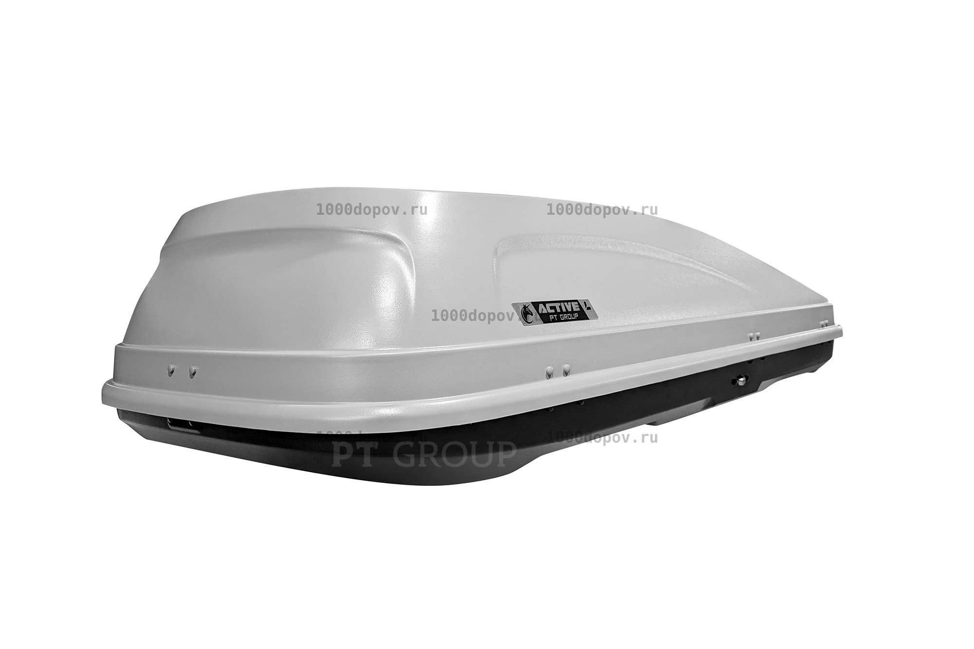 Автобокс ПТ Групп ACTIVE L (650 л.) двусторонний серый — рисунок 4