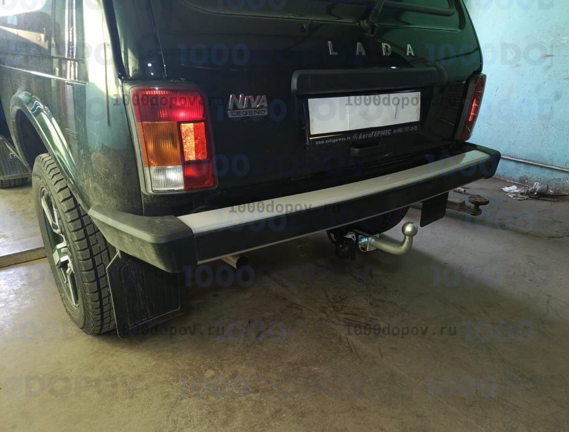 Фаркоп Motodor 92105-A ВАЗ 2121, 2121 Urban 1997-н.в.(оцинк. Шар) — рисунок 1