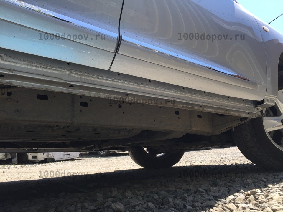 Пороги с подсветкой  Тoyota Land Cruiser 200, Lexus LX570 2007-н.в. — рисунок 8