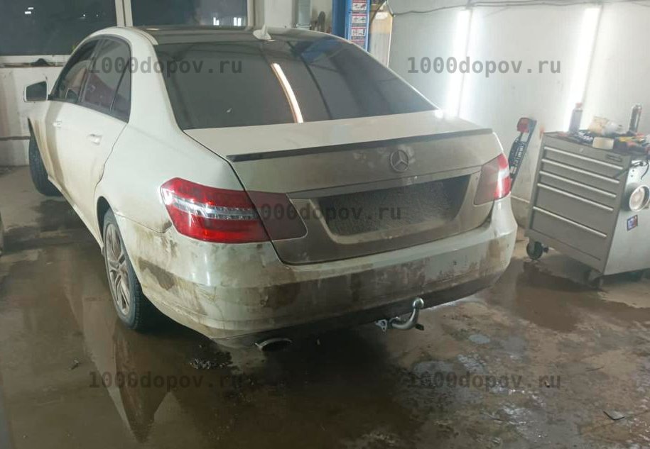 Фаркоп GALIA M138C Mercedes E-Class W212 2009-2016 (оцинк., быстросъемный) — рисунок 1