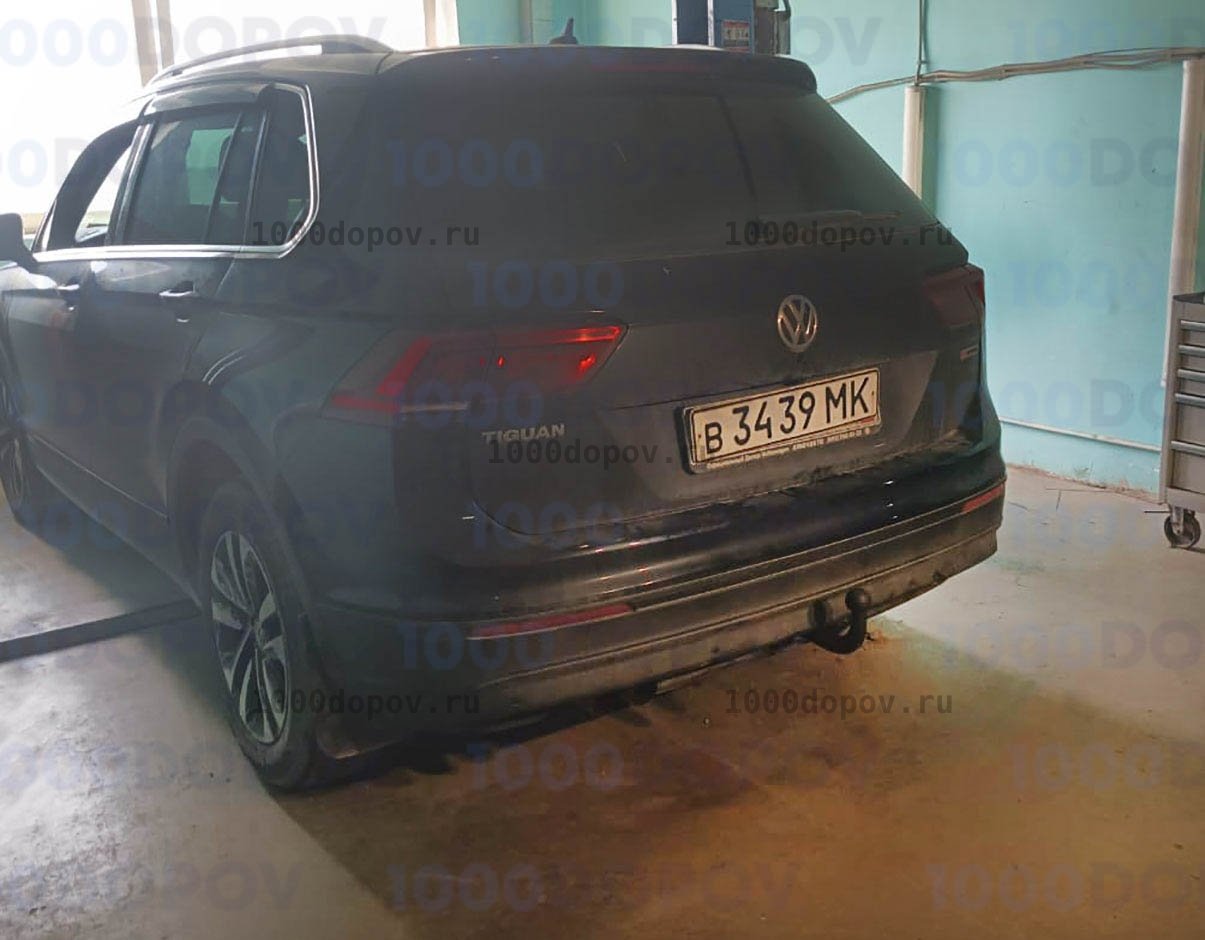 Фаркоп Avtos VW 35 Audi Q3 2011-2019 — рисунок 1