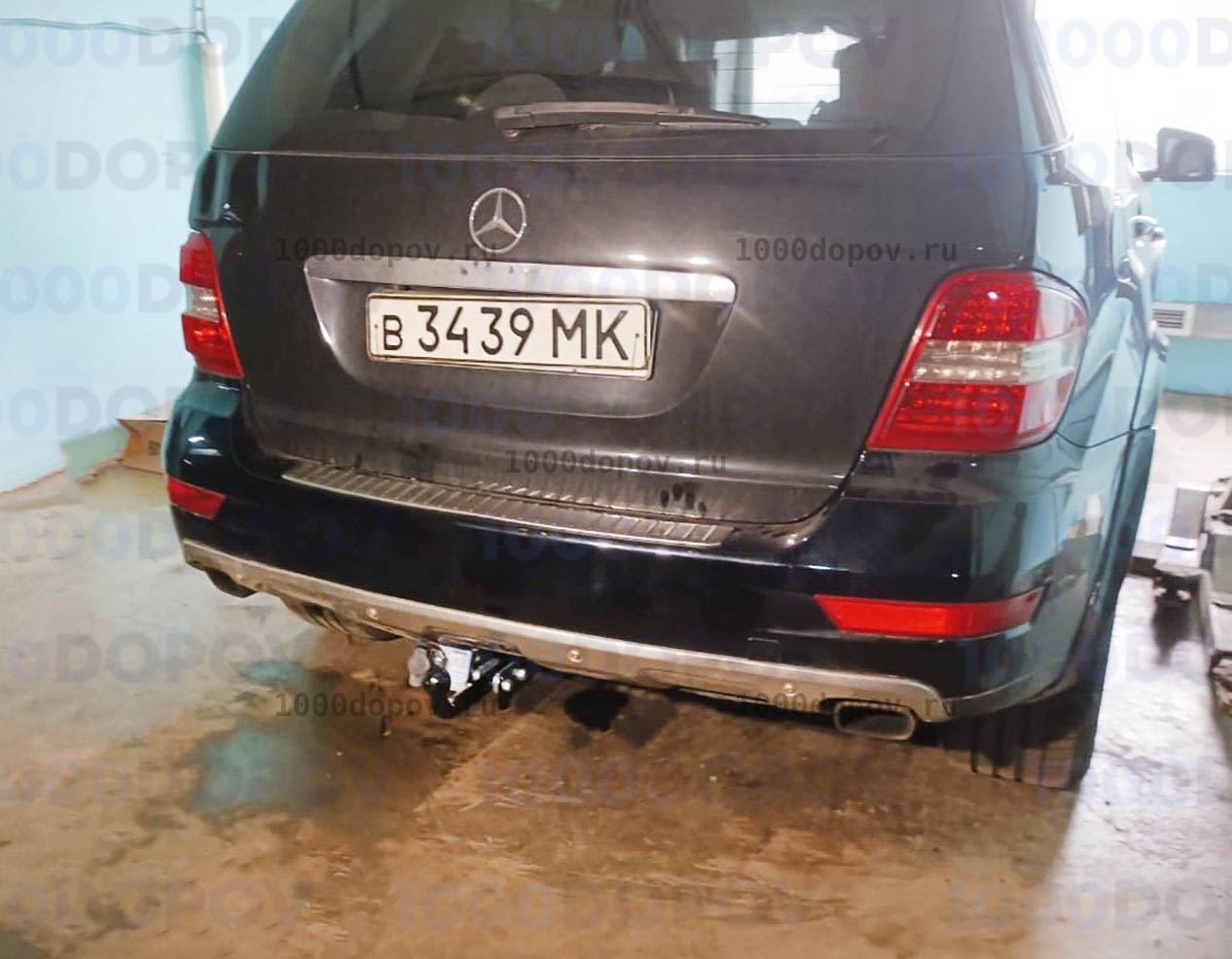Фаркоп Leader Plus M205-A Mercedes GLS (W166) 2016-н.в./ GLE (W166) 2016- — рисунок 3