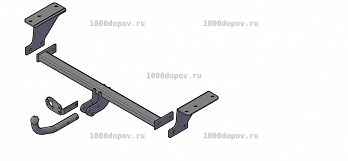 Фаркоп Трейлер 7712 Nissan X-Trail (Т32) 2WD/4WD 2014-н.в. — рисунок 11