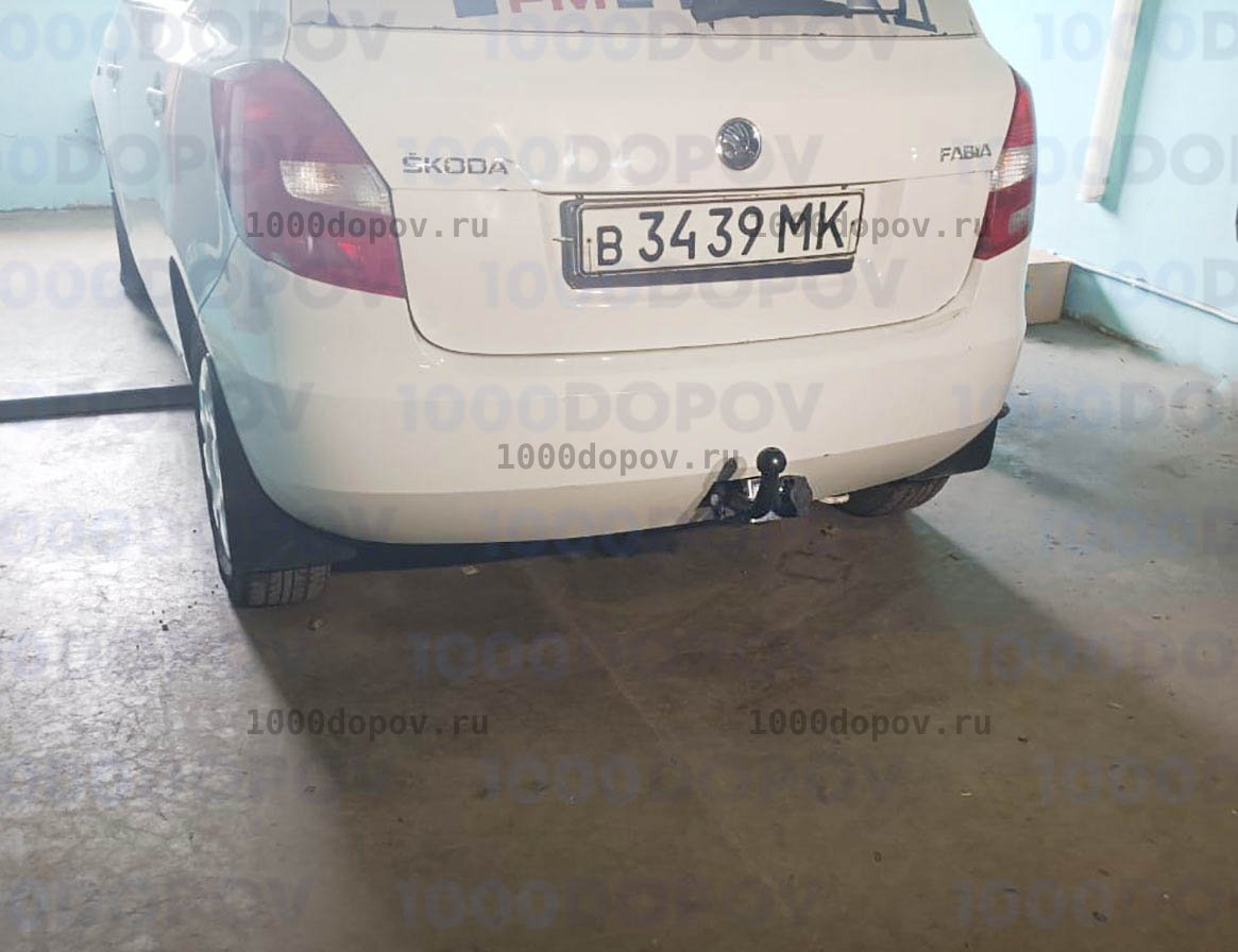 Фаркоп Трейлер 9731 Skoda Fabia hb 2007-2014 — рисунок 1