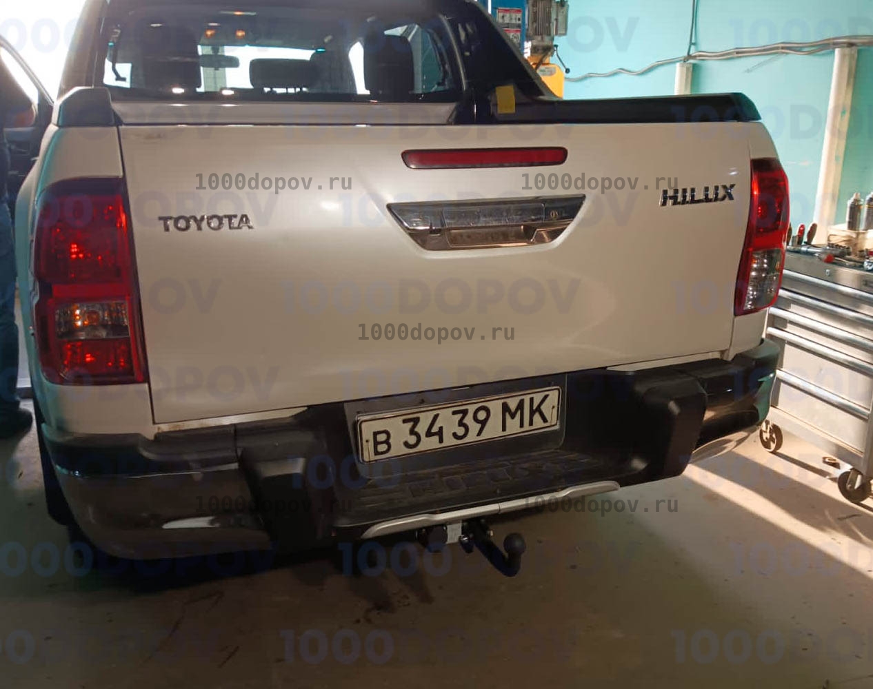 Фаркоп Avtos TY 40 Toyota Hilux 2015-н.в. — рисунок 2