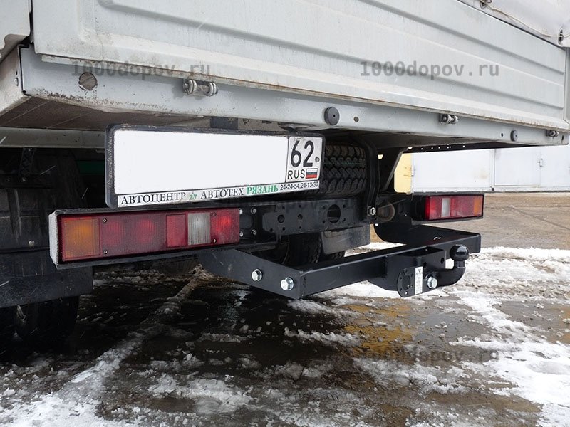 Фаркоп Avtos Gaz-10 Газ 330232 Фермер с удл. и коротким кузовом  2003-2013 — рисунок 8