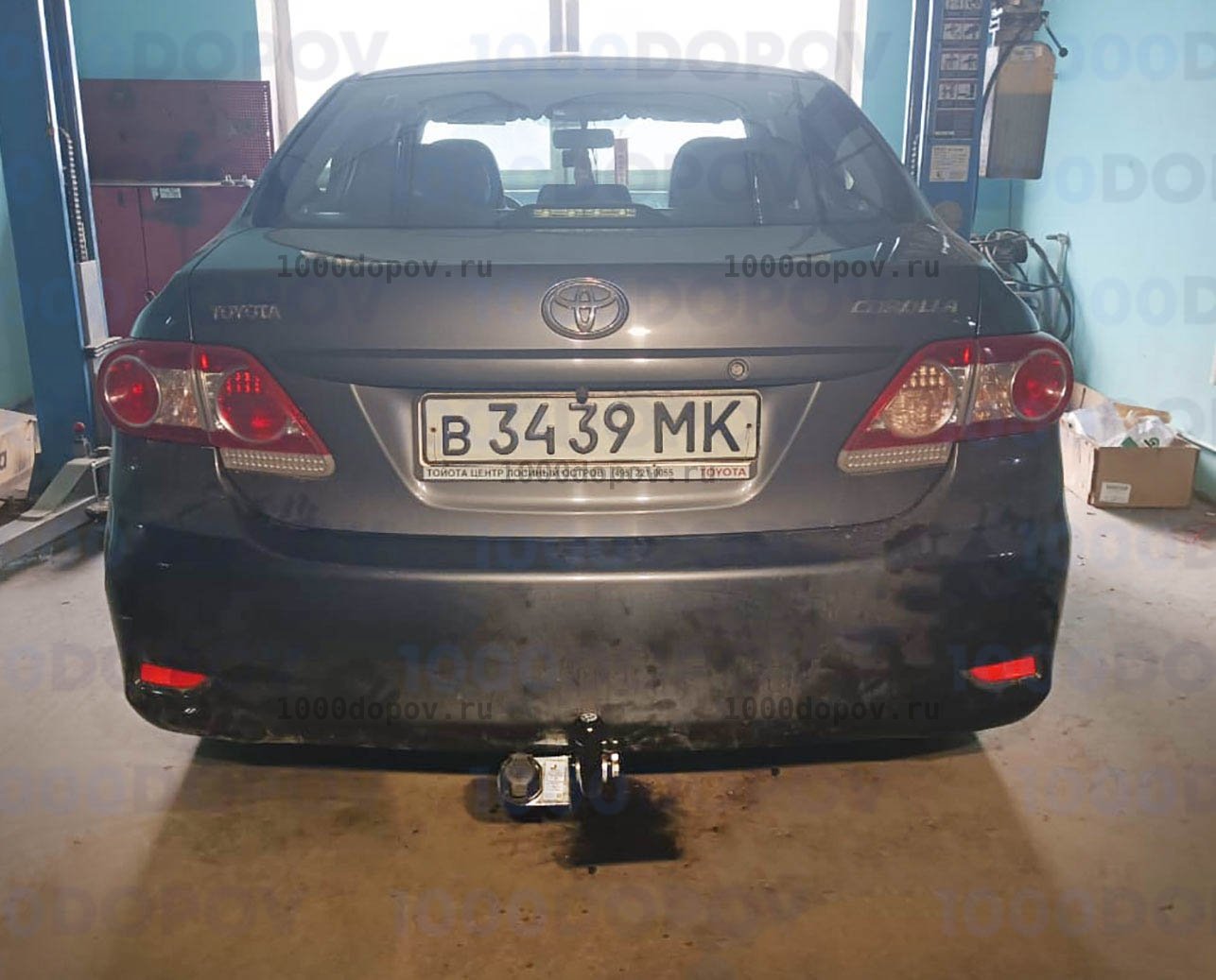 Фаркоп Leader Plus T117-A Toyota Corolla (Е150/Е170) 2007-2013/2013-н.в — рисунок 3