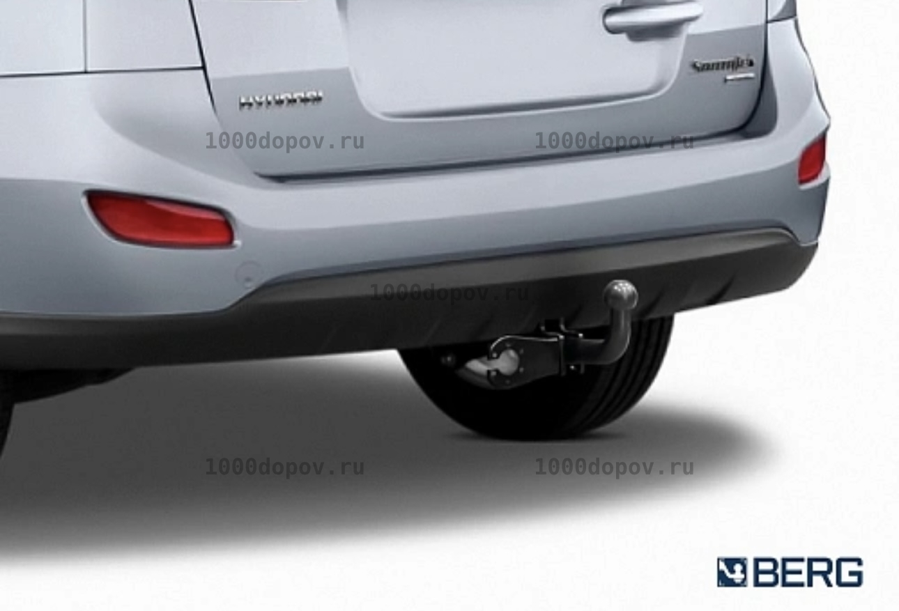 Фаркоп BERG F.2317.001 Hyundai Santa Fe 2006-2012 — рисунок 2