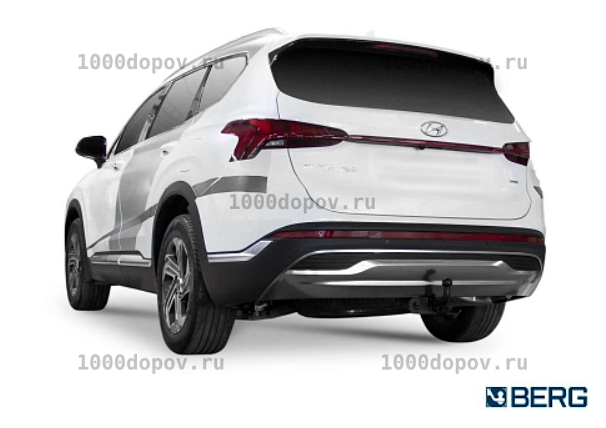 Фаркоп BERG F.2315.001 Hyundai Santa Fe 2021-2023 — рисунок 7