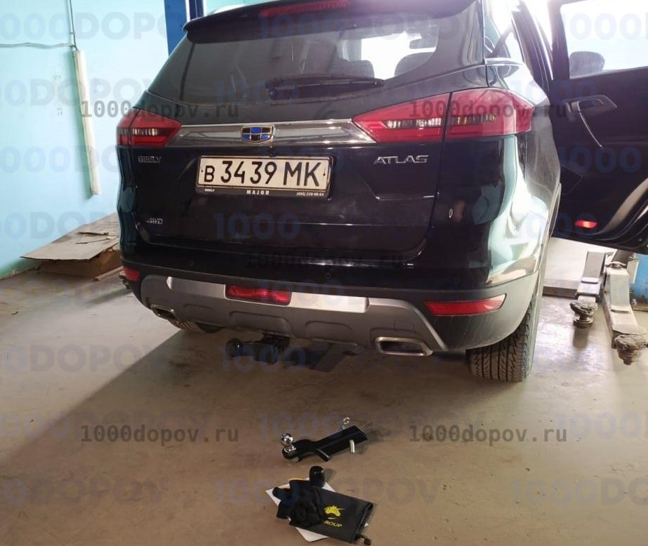 Фаркоп PT GROUP 22011501 Geely Atlas с 2018- — рисунок 6