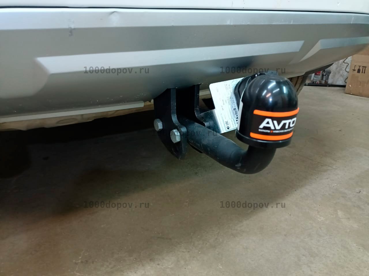 Фаркоп Avtos SK 07 Skoda Yeti 2009-н.в. — рисунок 5